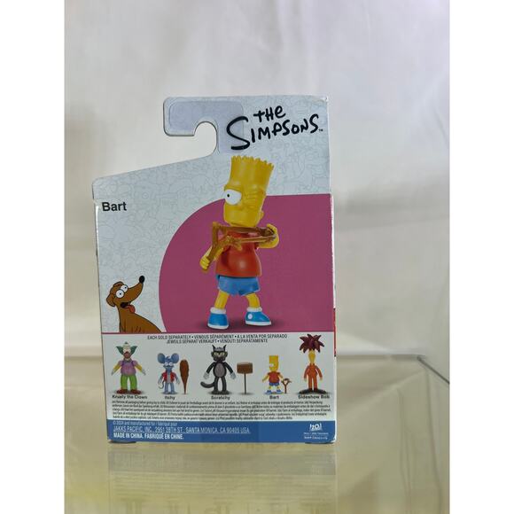 NEW Jakks Pacific The Simpsons Wave 2 Bart with Slingshot - Picture 6 of 8